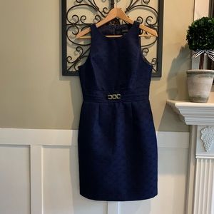 Tahari Blue Dress